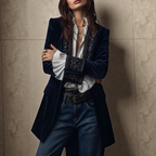 NATALIA™ | Elegancka aksamitna kurtka