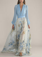 Harper™ | Sukienka Maxi Kwiatowa