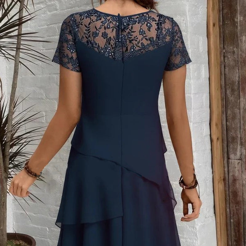Kornelia | Elegancka sukienka damska z koronką